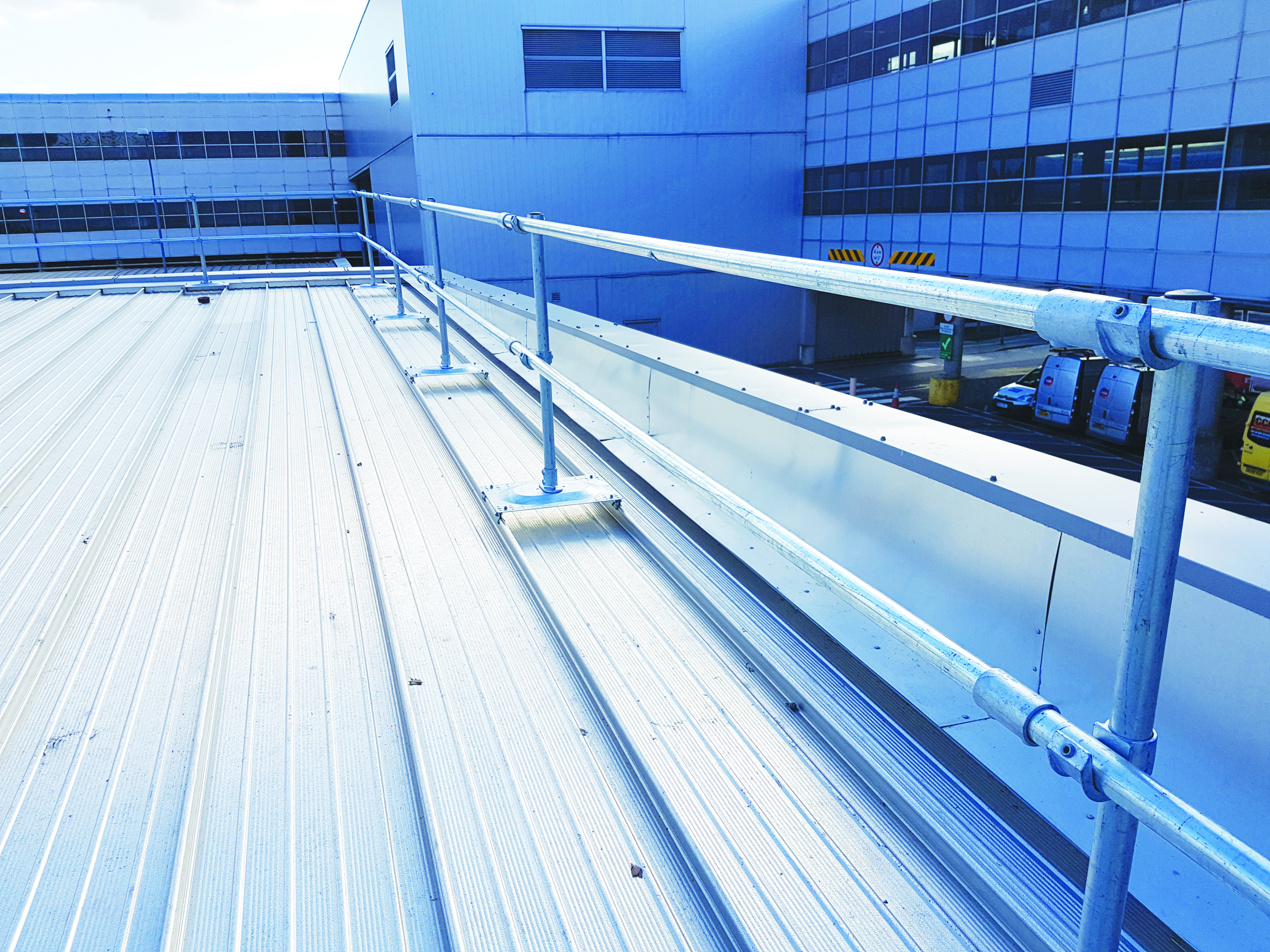Permanent Safety Railing System