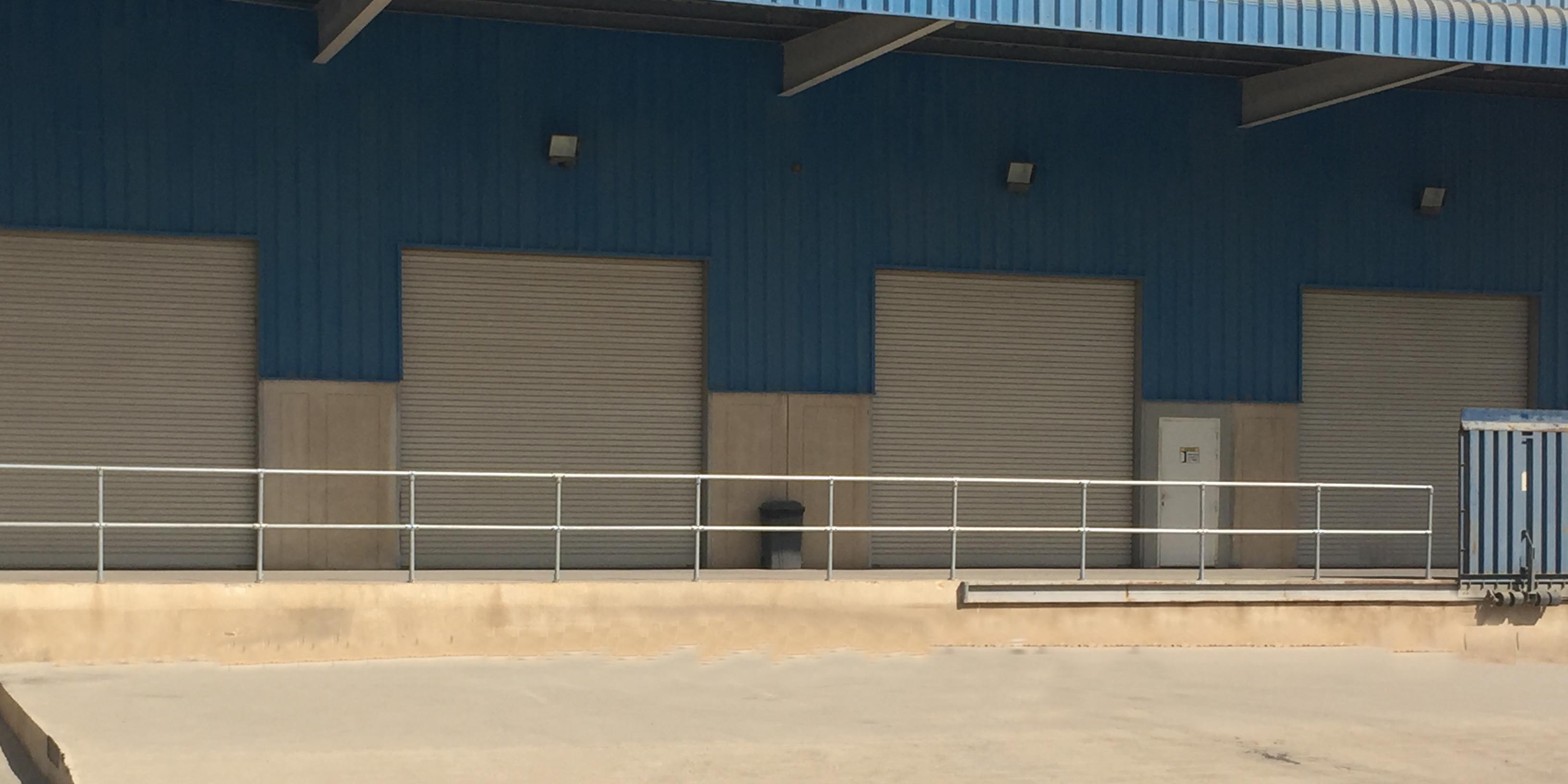 Guardrail For A Loading Bay At Logistic Centre