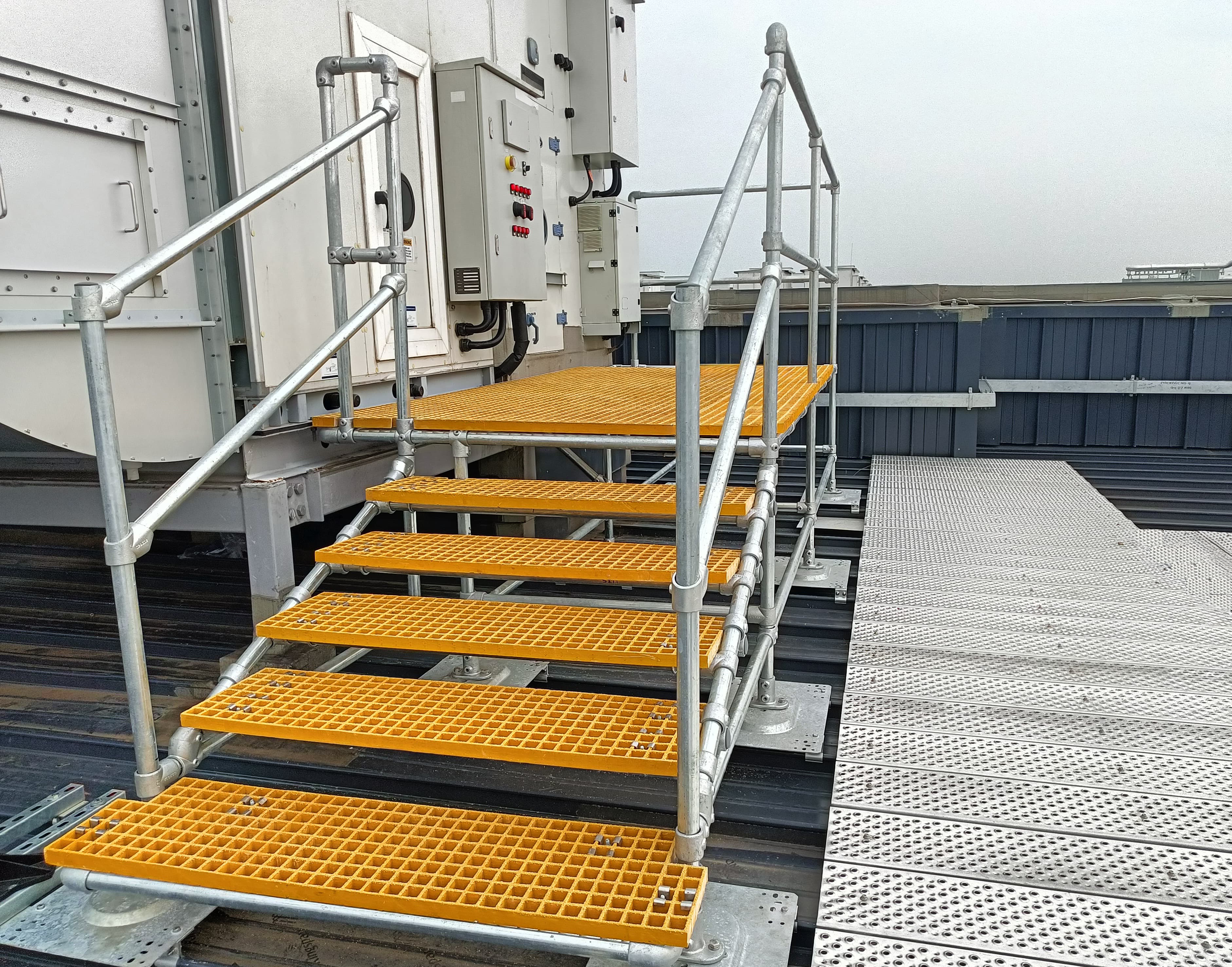 Portable Data Centre Generator Access Platform