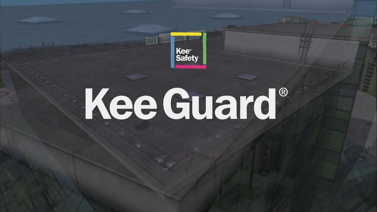 Kee Guard Freestanding Roof Edge Protection Video