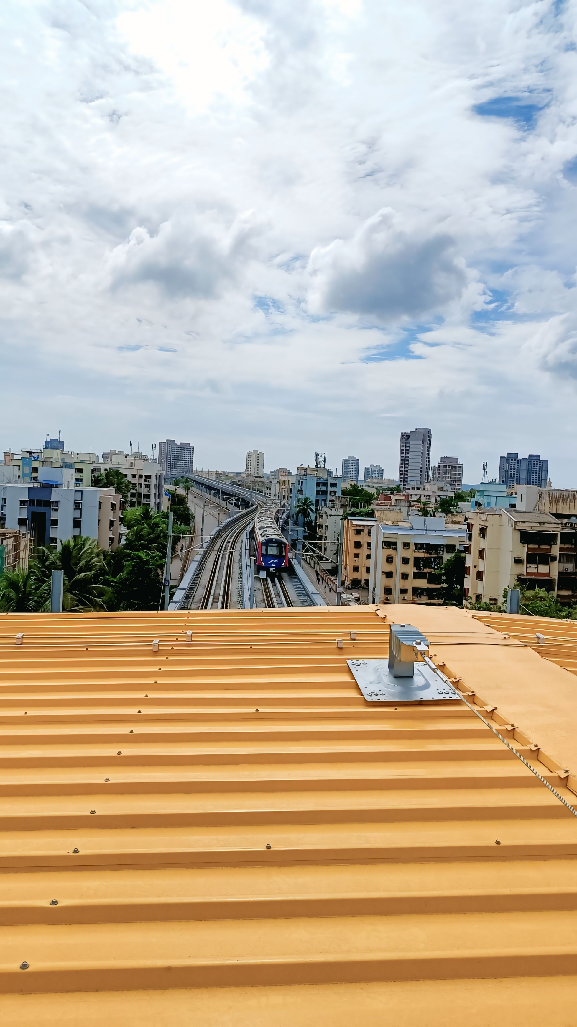 Rooftop fall protection system