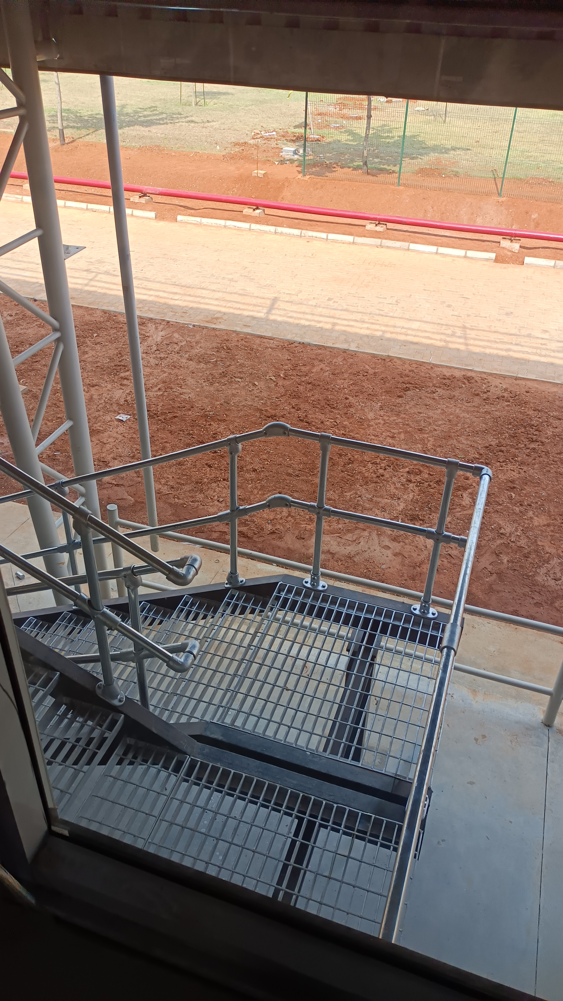 Galvanized structural pipe fittings system