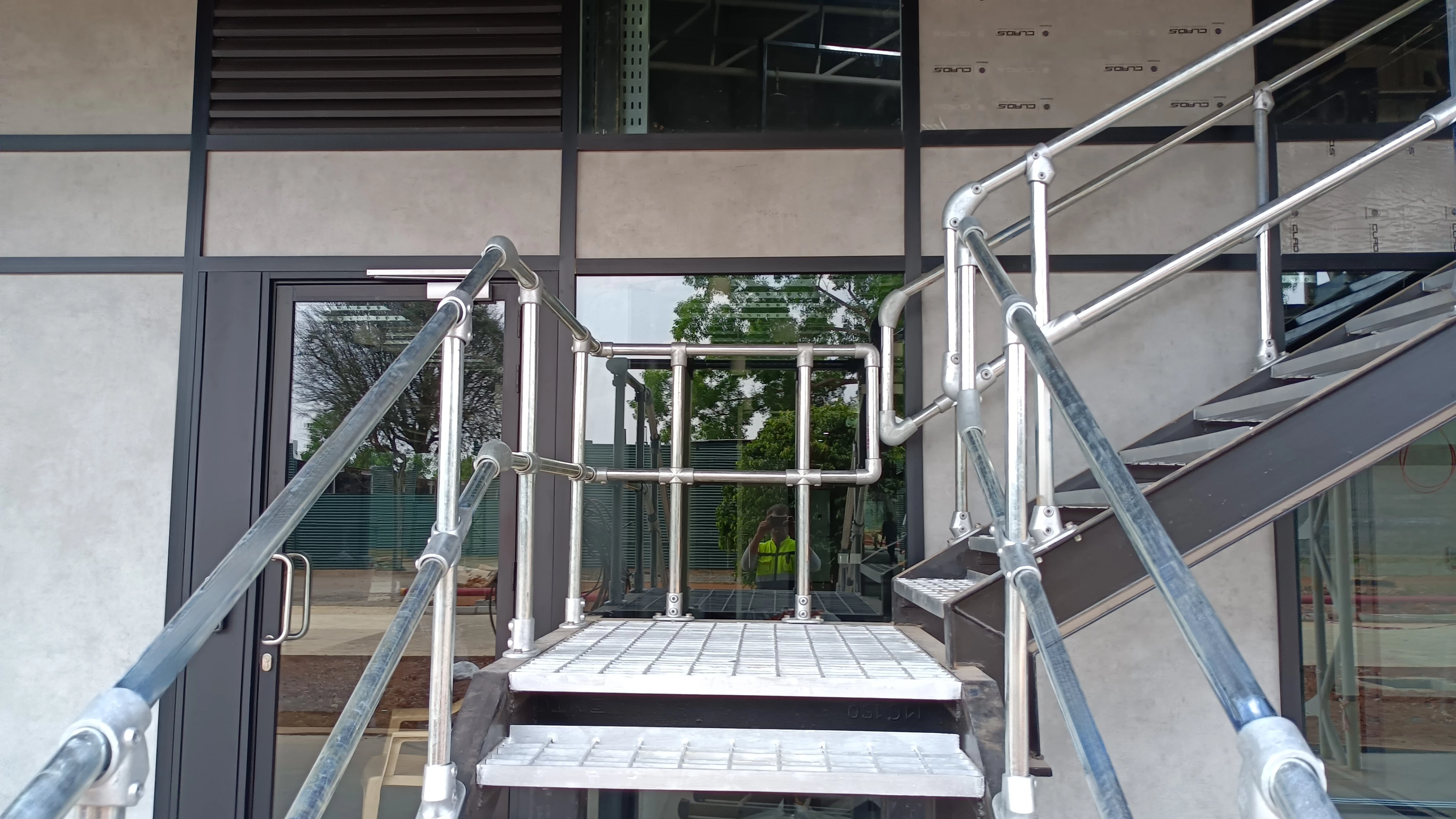 Structural safety railing system