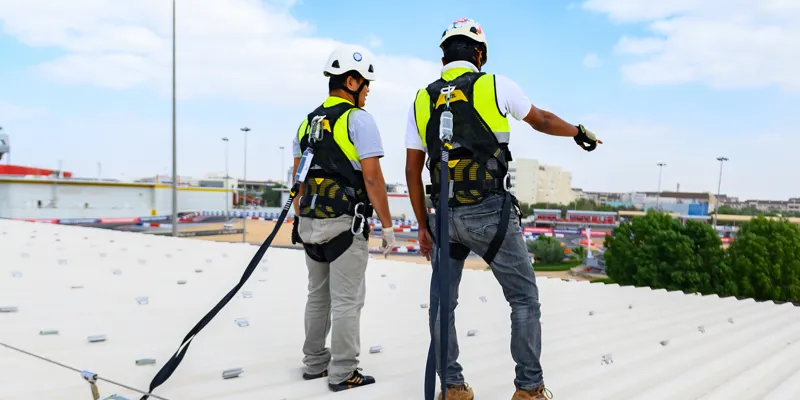 Keeline Fall Protection System Kee Line® Horizontal Lifeline System for Fall Protection - Kee Safety
