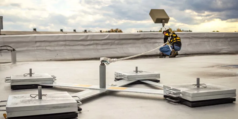 Keeline Fall Protection System Kee Line® Horizontal Lifeline System for Fall Protection - Kee Safety