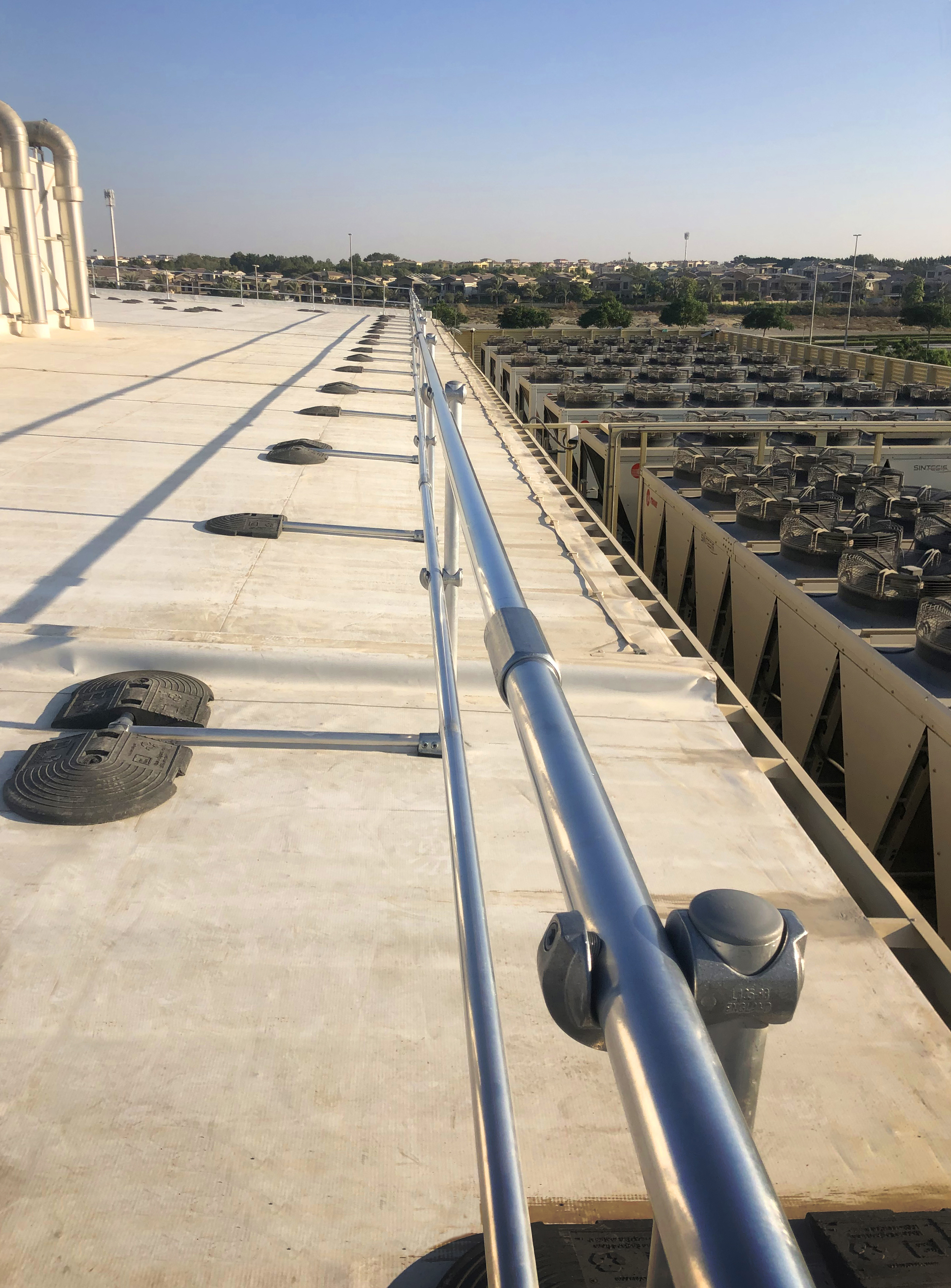 Kee Guard Roof Guardrails: Enhancing Safety at  Data Center
